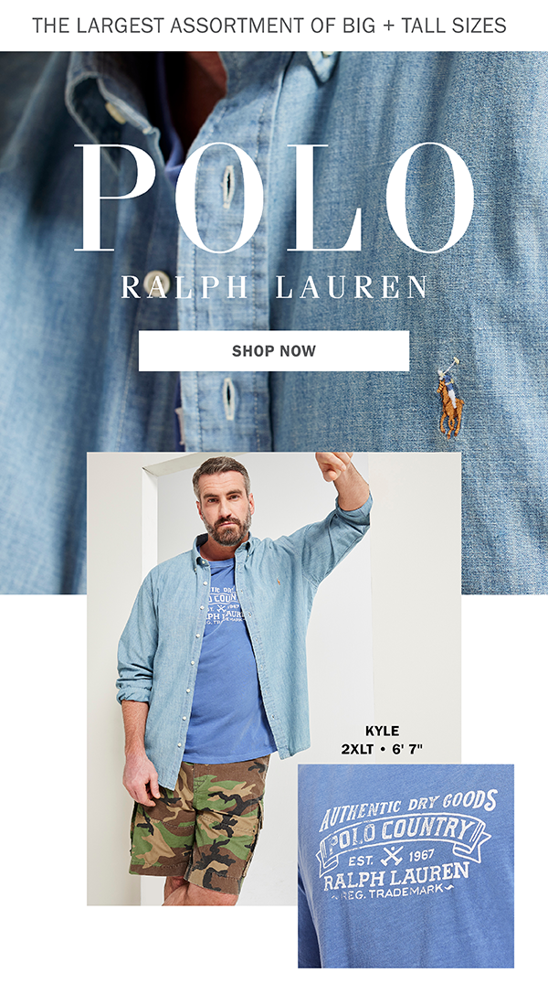 Polo Ralph Lauren: Casual + Classic Style. - DXL
