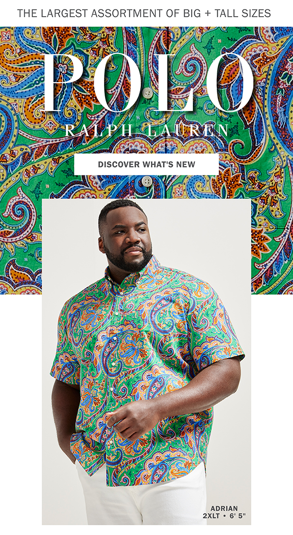 New Polo Ralph Lauren: Color is KING. - DXL