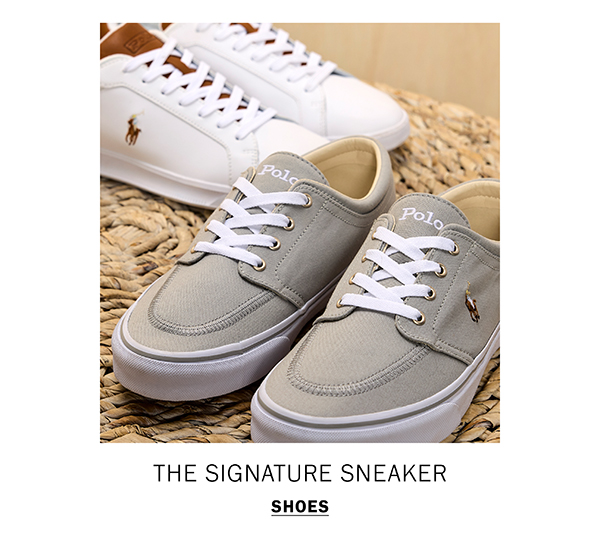 THE SIGNATURE SNEAKER - SHOES