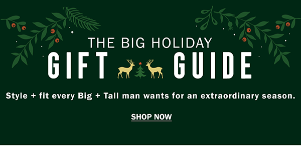 THE BIG HOLIDAY GIFT GUIDE SHOP NOW